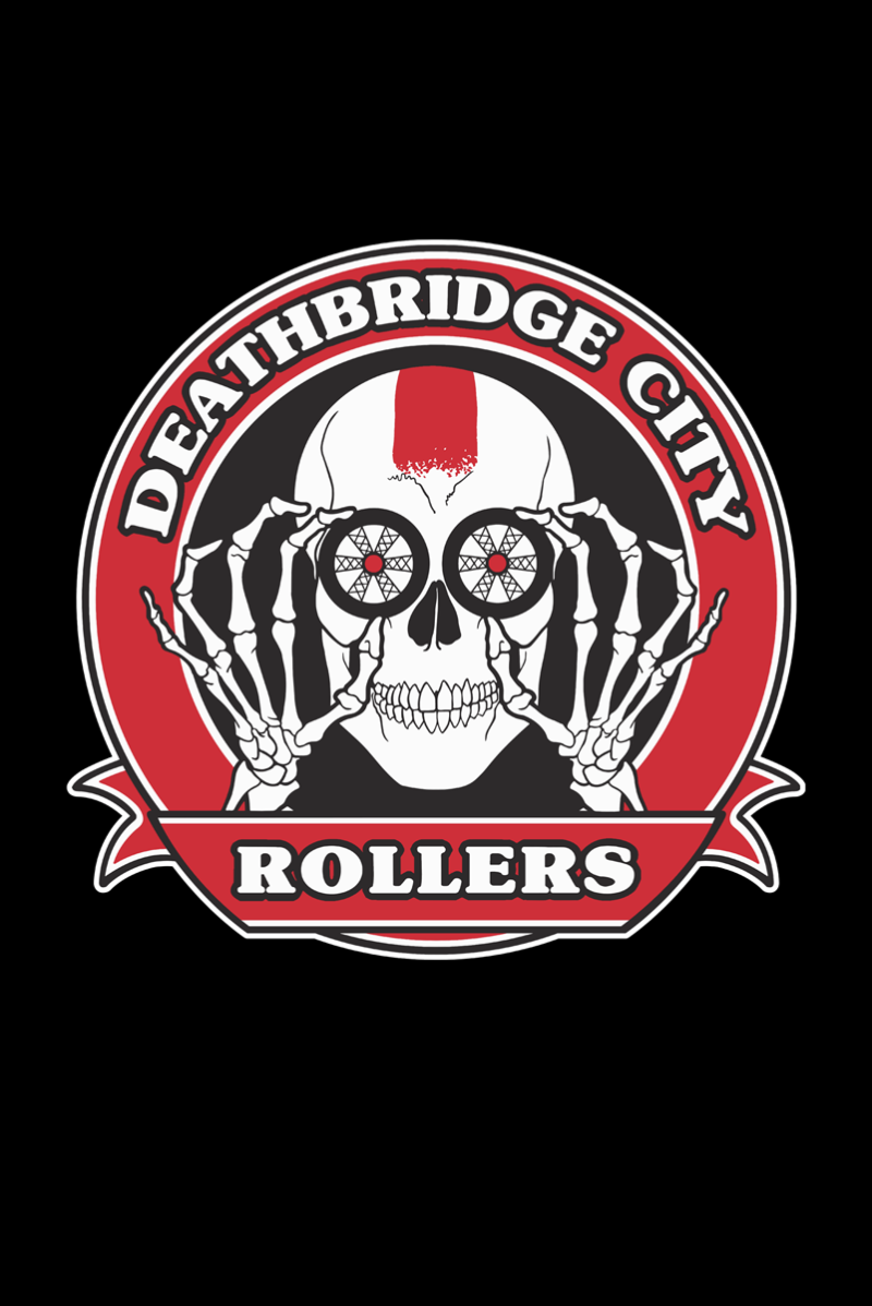 Deathbridge_City_Rollers_Vector white outline